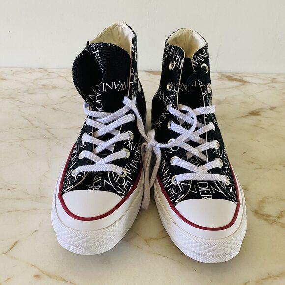 CONVERSE x JW ANDERSON Black White Chuck 70 High Top Americana - US 7 #160807C - Picture 2 of 8
